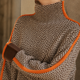 Portia-Sage Turtleneck Sweater - Lead Product Detail