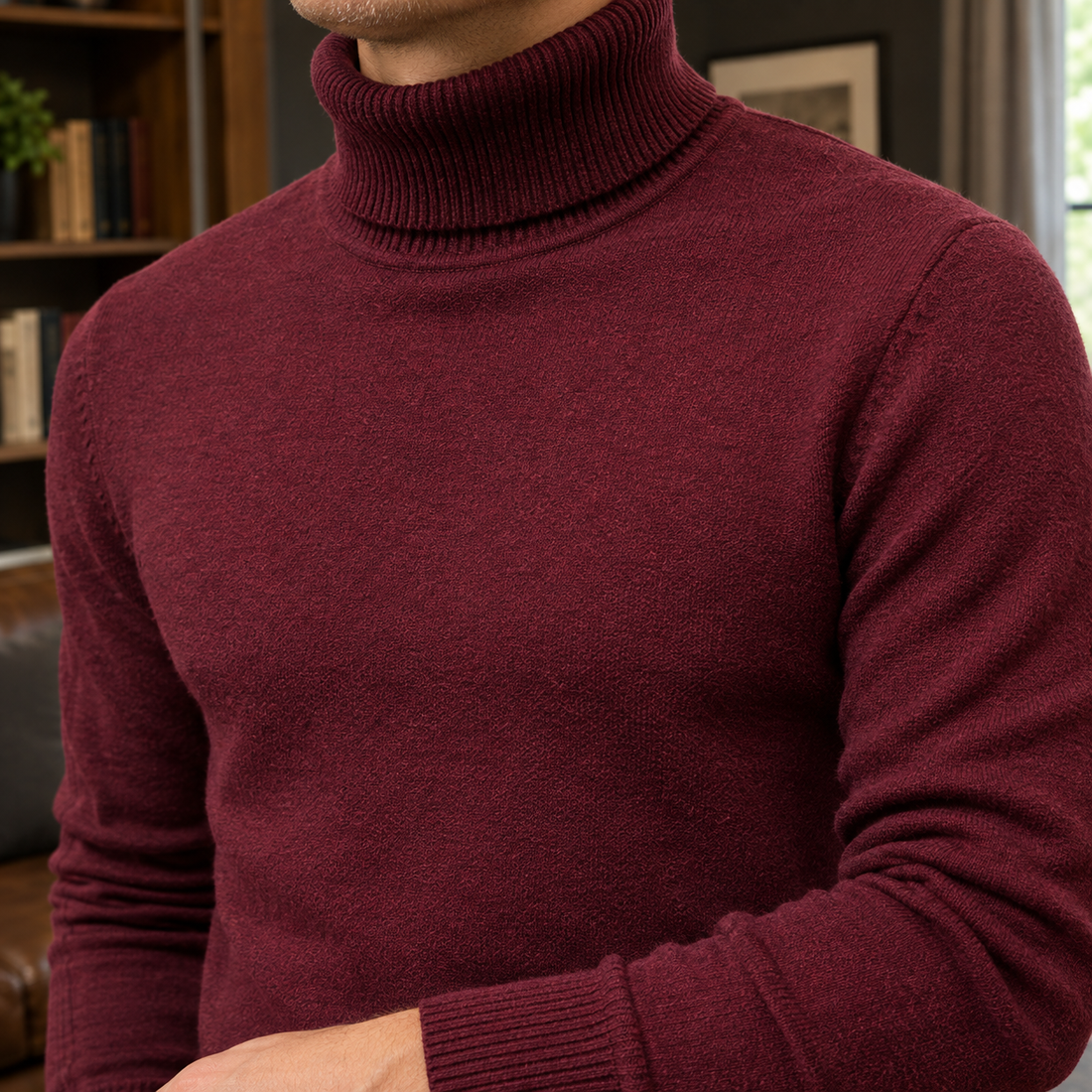 Duarte-Cole Turtleneck Sweater - Lead Product Detail