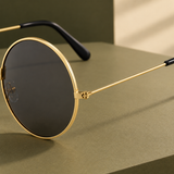 Amaury Retro Sunglasses - Lead Product Detail