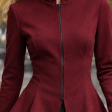 Celine-Louise Peplum Jacket - Lead Product Detail