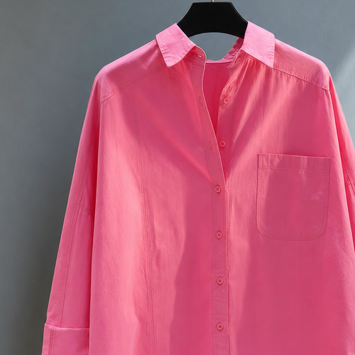 Abigail-Elise Relaxed Shirt - Lead Product Detail