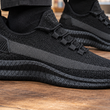 Grosseto-Parma Knit Sneakers - Lead Product Detail