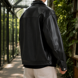 Harlan Oversized Jacket - Lead Alternate View