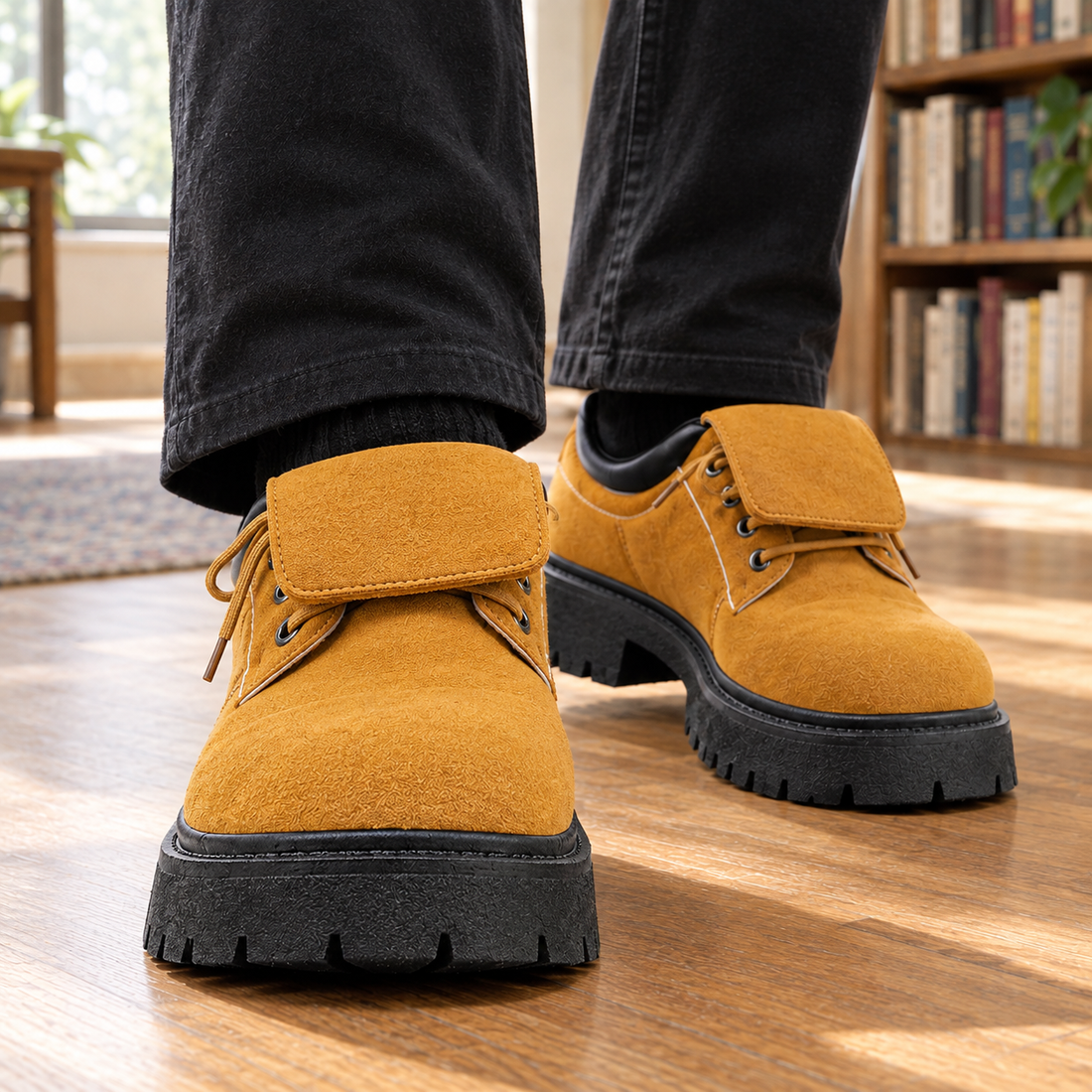 Bevilacqua Suede Derbies - Lead Product Detail