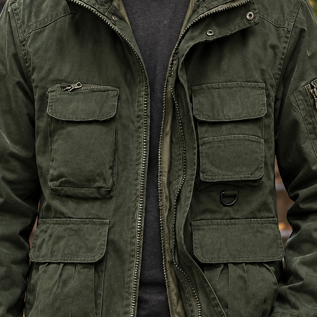 Brett-Scott Utility Jacket - Lead Product Detail
