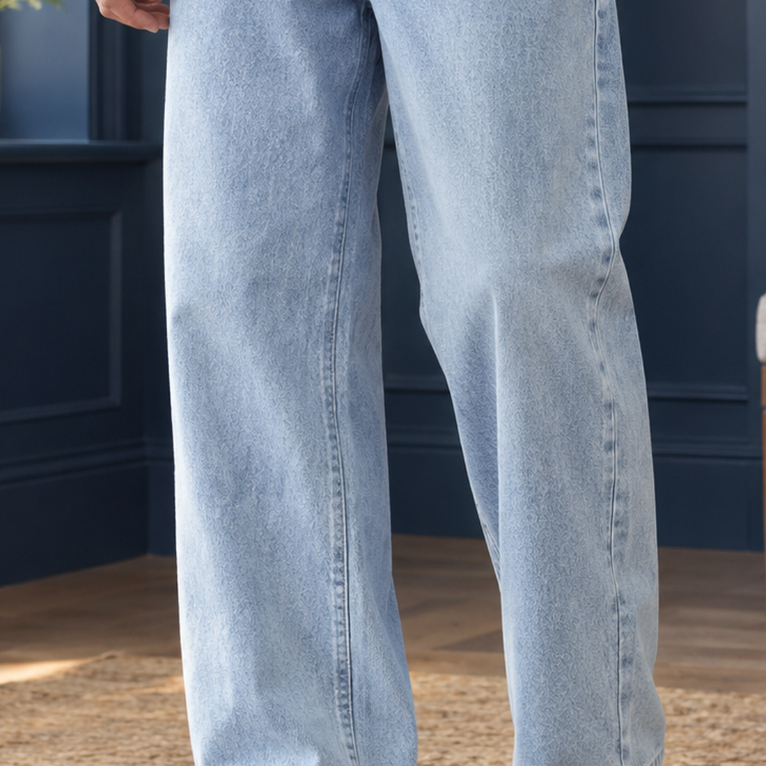 Anton-Lane Wide Leg Jeans - Lead Product Detail