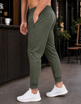 Alaric Tapered Joggers - Lead Alternate View