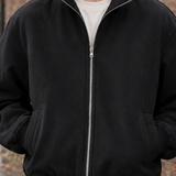 Colin-Miles Stand Collar Jacket - Lead Product Detail
