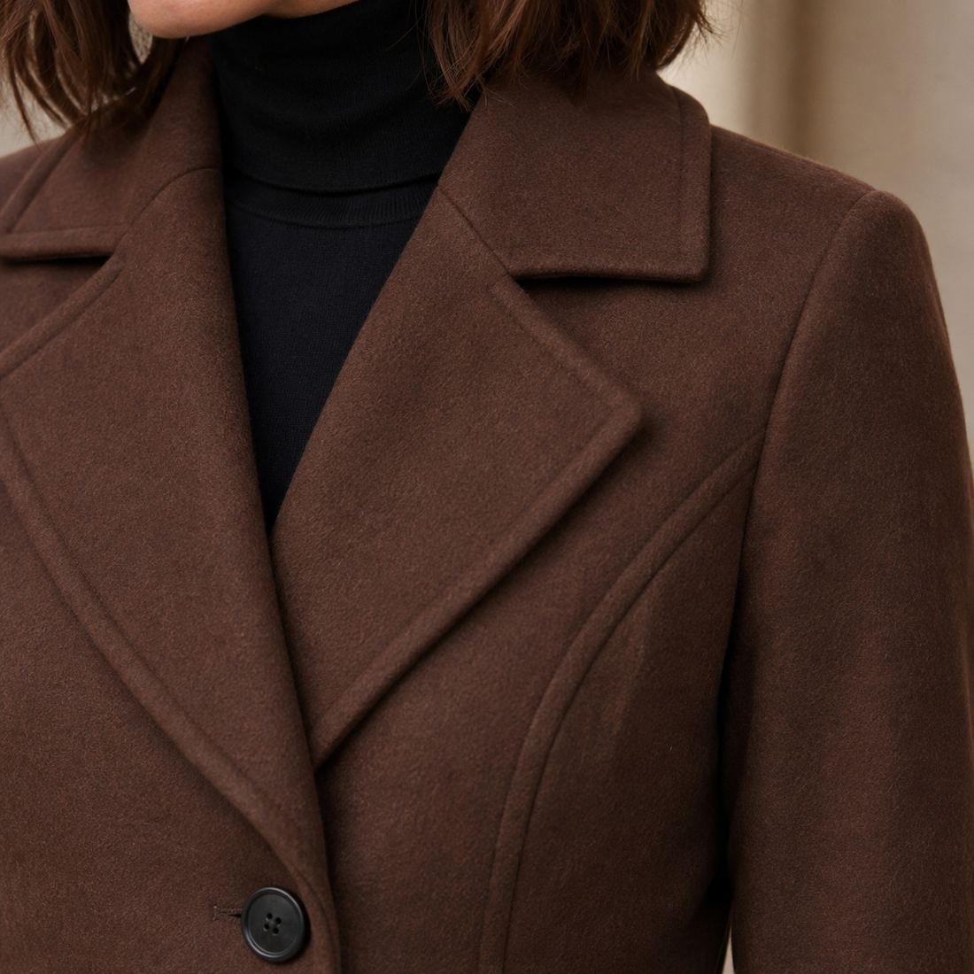 Evelina-Sage Tailored Overcoat - Lead Product Detail