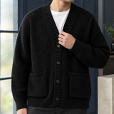 Freddie Ribbed Cardigan - Lead Product Detail