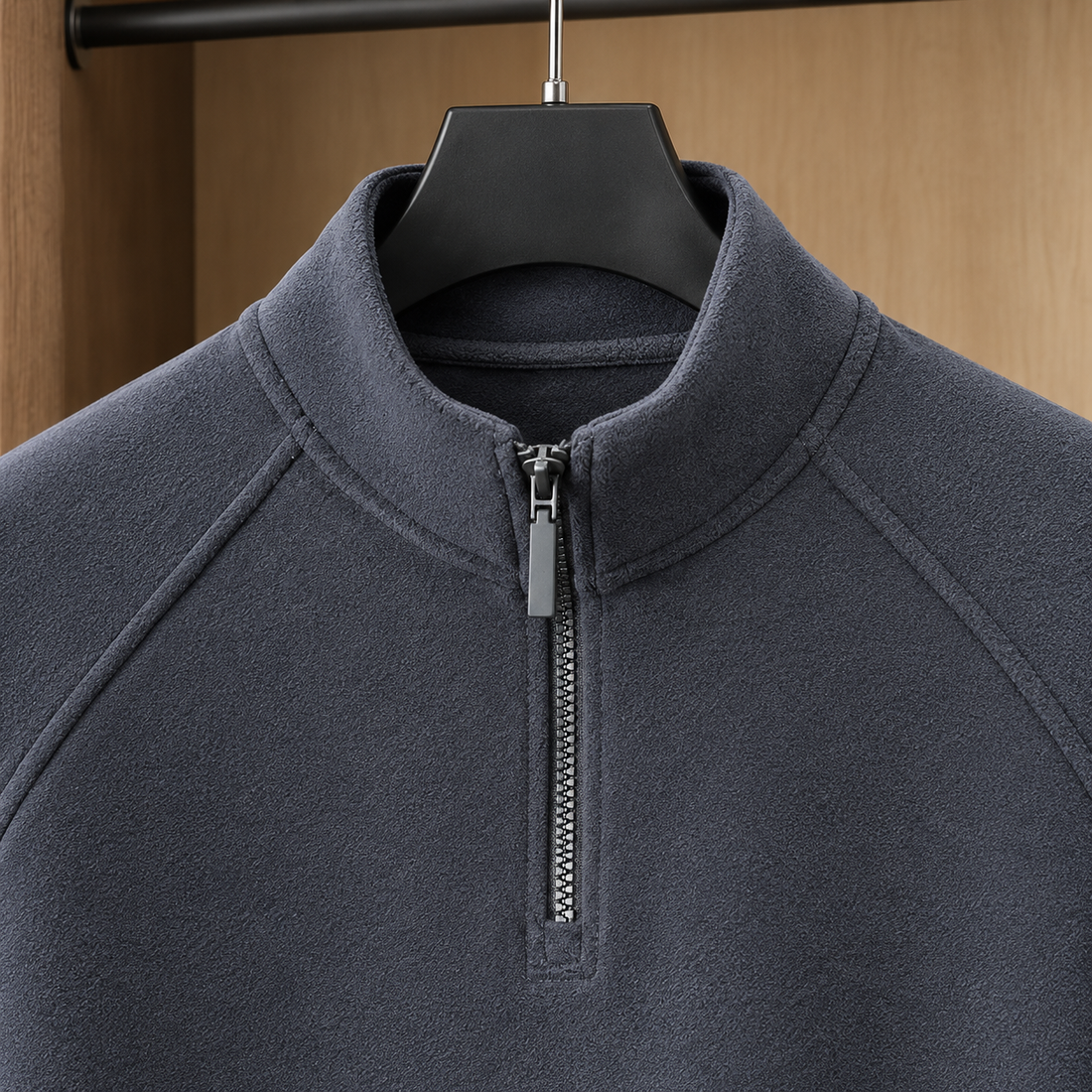 Macaire Quarter Zip Sweatshirt - Lead Product Detail