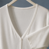 Manon V Neck Sweater - Lead Product Detail