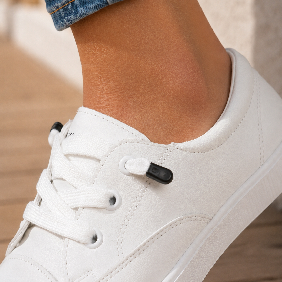 Mazzanti Minimalist Sneakers - Lead Product Detail
