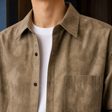 Simon-Rhys Relaxed Shirt - Lead Product Detail