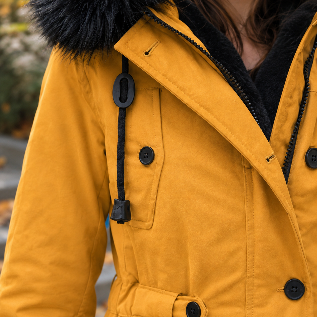 April-Marie Cinched Overcoat - Lead Product Detail