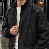 Arend-Cole Bomber Jacket - Lead Product Detail