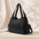 Biagini Multi-Pocket Shoulder Bag - Lead Alternate View