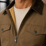 Gabriel-Dean Sherpa Jacket - Lead Product Detail
