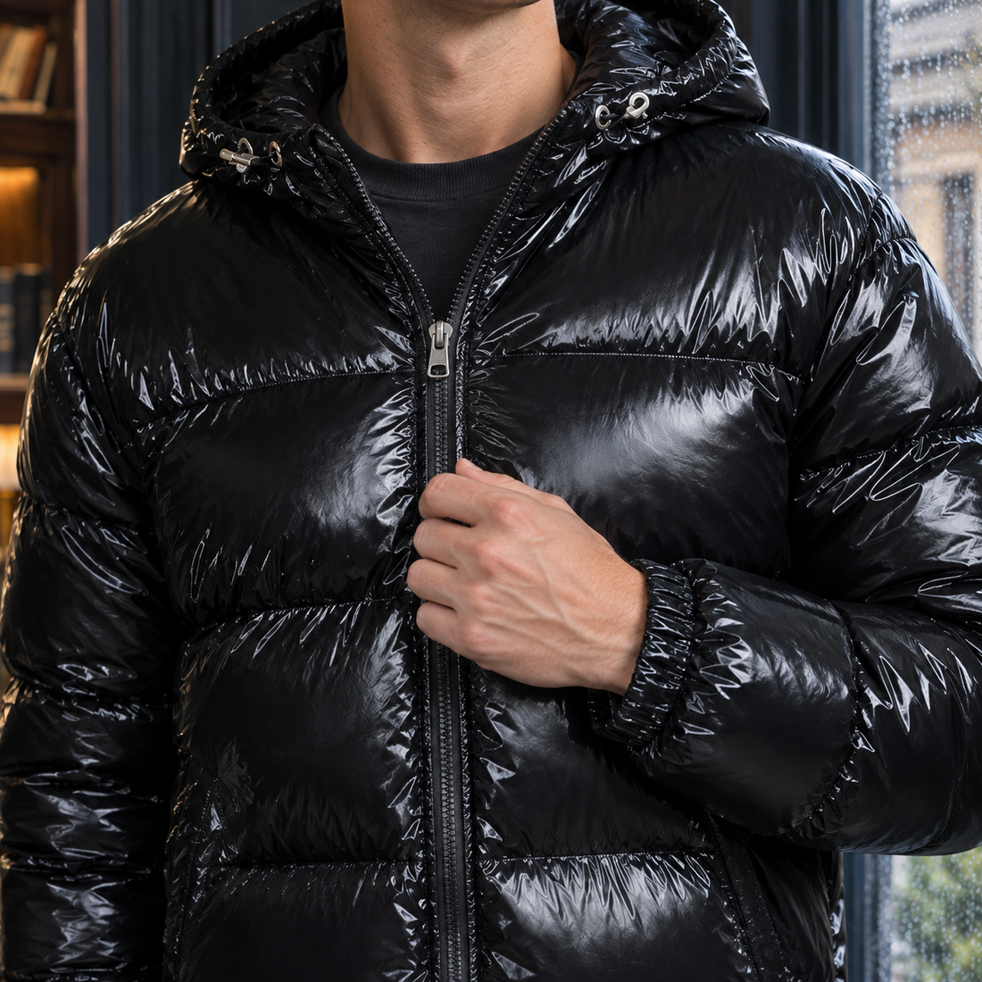 Audric-Miles Puffer Jacket - Lead Product Detail
