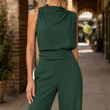 Dahlia-Louise Asymmetric Jumpsuit - Lead Product Detail