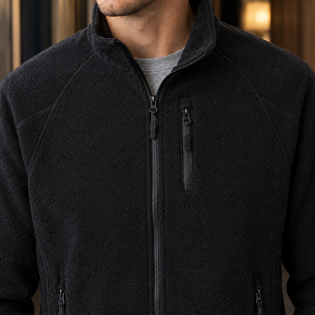 Clement-York Fleece Jacket - Lead Product Detail