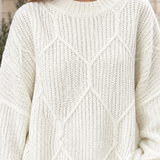Maylis-Mae Cable Knit Sweater - Lead Product Detail