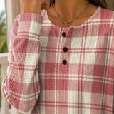 Amalia-June Plaid Sweater - Lead Product Detail