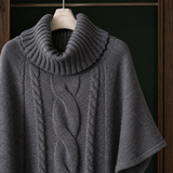 Delaney Cable Poncho - Lead Product Detail