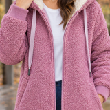 Catriona-Grace Hooded Fleece Jacket - Lead Product Detail