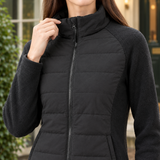 Desiree-Jane Quilted Panel Jacket - Lead Product Detail
