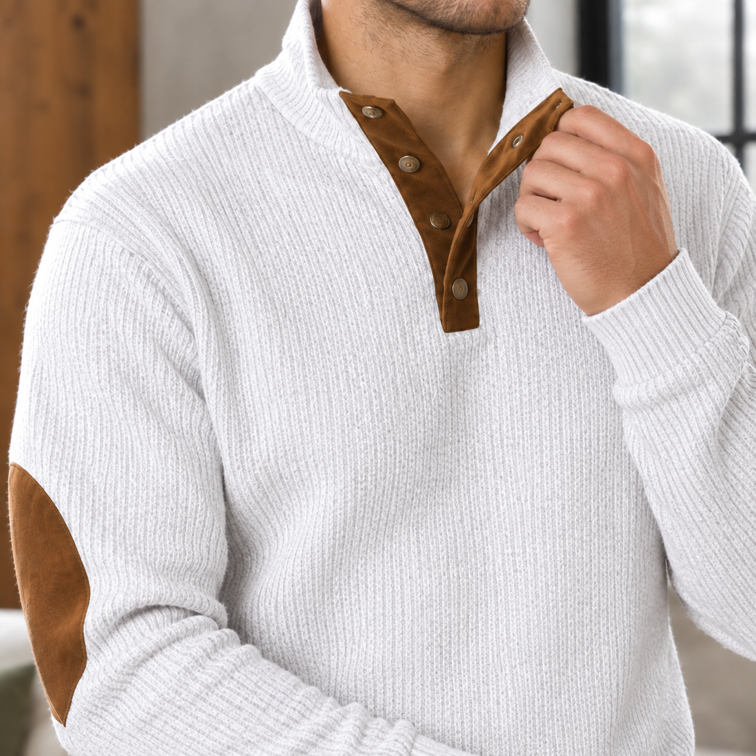 Elias-Ellis Ribbed Sweater - Lead Product Detail