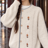 Aurore-Pearl Floral Cardigan - Lead Product Detail
