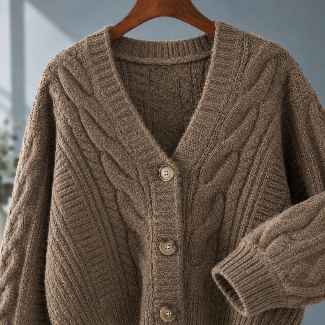 Cassidy V-Neck Cardigan - Lead Product Detail