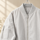 Alexander-Tate Embroidered Bomber Jacket - Lead Product Detail