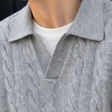 Stanley Cotton Sweater - Lead Product Detail