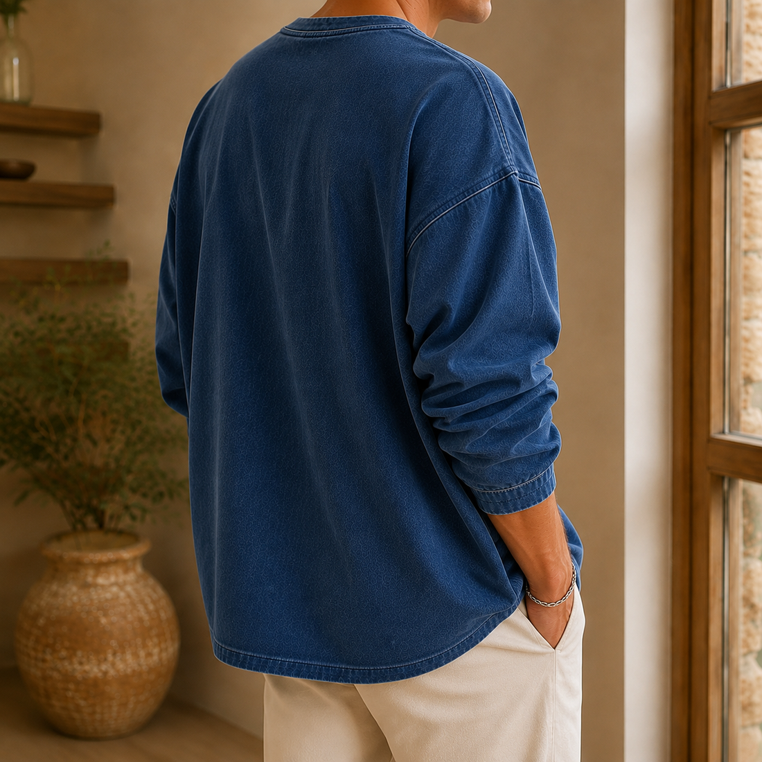 Keaton Half Zip Top - Lead Alternate View