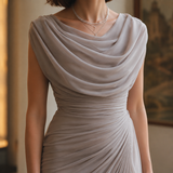 Sylvie-Skye Draped Maxi Dress - Lead Product Detail