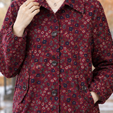 Katherine-Pearl Floral Button Jacket - Lead Product Detail