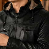 Ancel Hooded Jacket - Lead Product Detail