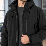 Otto-Grey Utility Jacket - Lead Product Detail