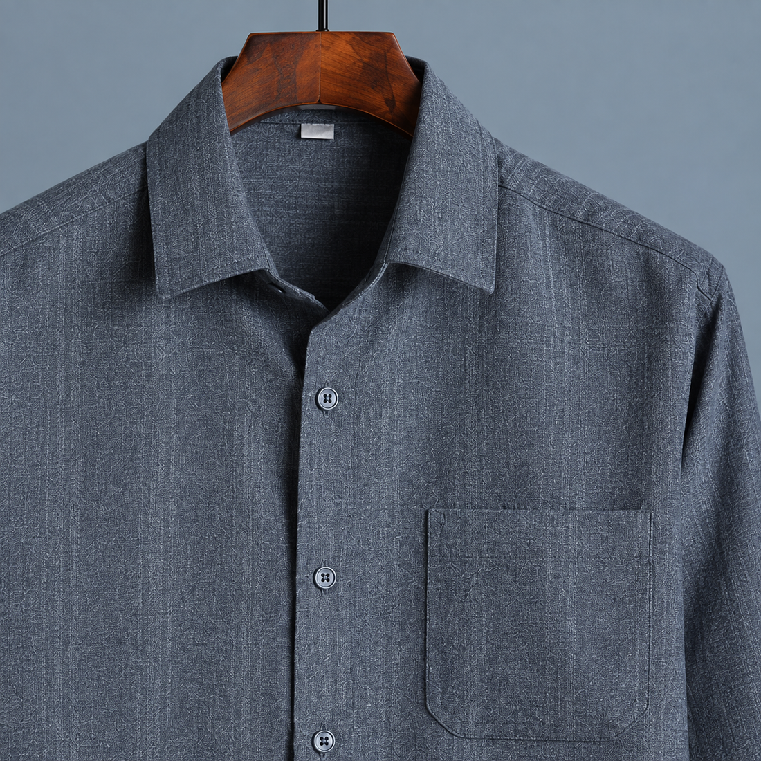 Leander-Ellis Relaxed Shirt - Lead Product Detail