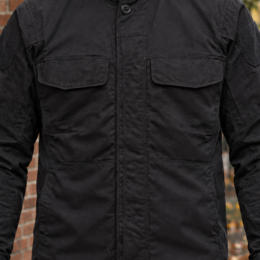 Alistair-Grey Utility Jacket - Lead Product Detail