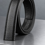 Ruggeri Pebbled Belt Strap - Lead Product Detail