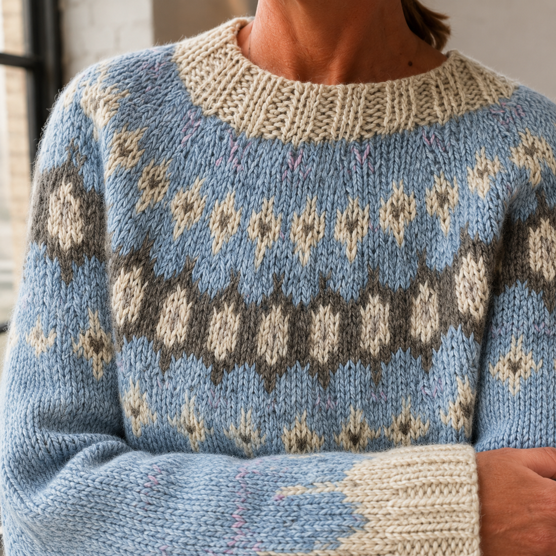 Sylvie-Faye Fair Isle Sweater - Lead Product Detail