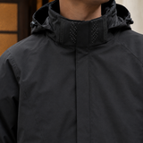 Frank-Grey Hooded Jacket - Lead Product Detail