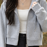 Cleo-Rose Zip Hooded Sweater - Lead Product Detail