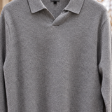 Sebastien-Reid Open Collar Sweater - Lead Product Detail