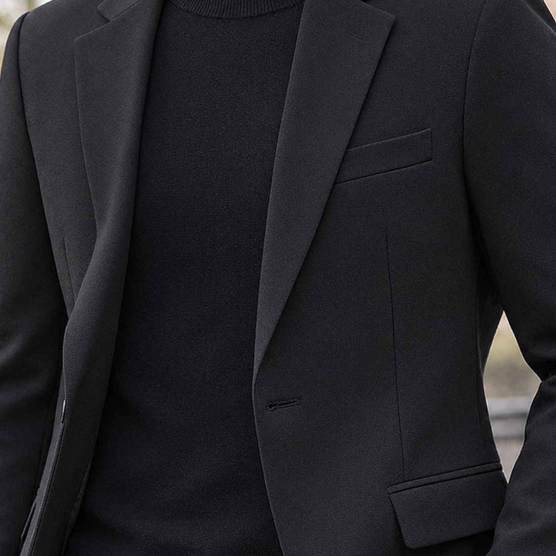 Esteban-Grey Slim Blazer - Lead Product Detail
