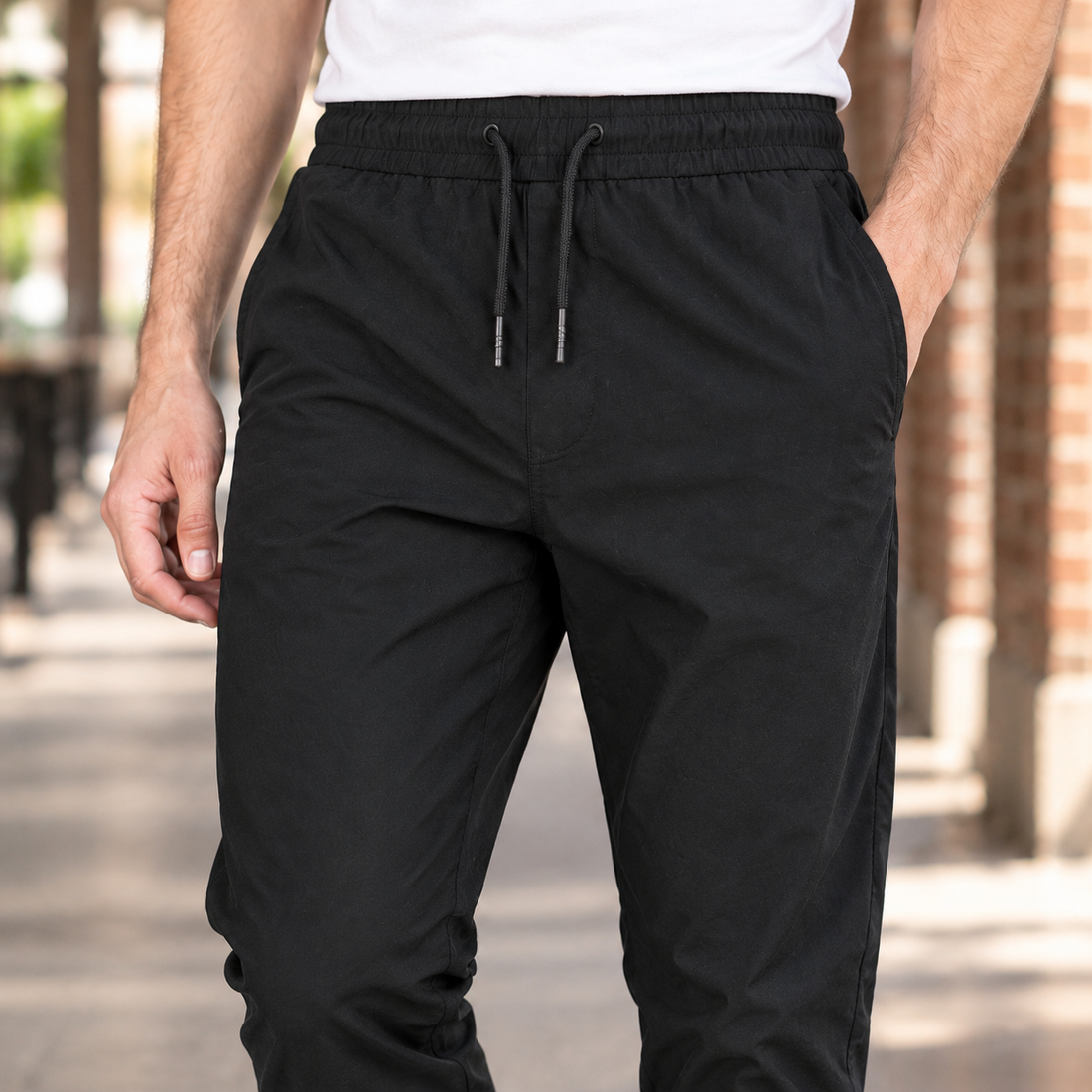 Idris-Wren Tapered Pants - Lead Product Detail