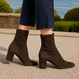 Fiorini Block Heel Boots - Lead Alternate View